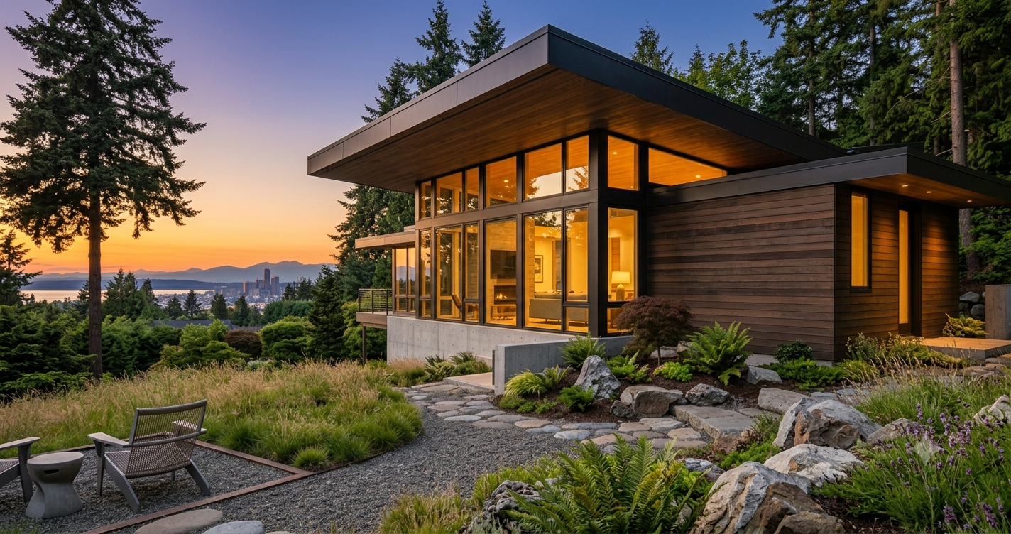 A welcoming Seattle-area home, illustrating why real estate is considered a top long-term investment.